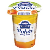 Kunín Pohár mliečny dezert  marhuľa 150 g