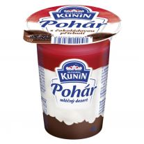 Kunín Pohár mliečny dezert príchuť čokoláda 150 g
