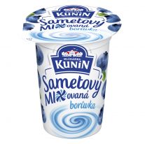 Kunín SAMETOVÝ jogurt Čučoriedka 150 g