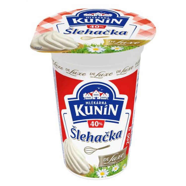 Kunín Šľahačka de Luxe 40% 200 g