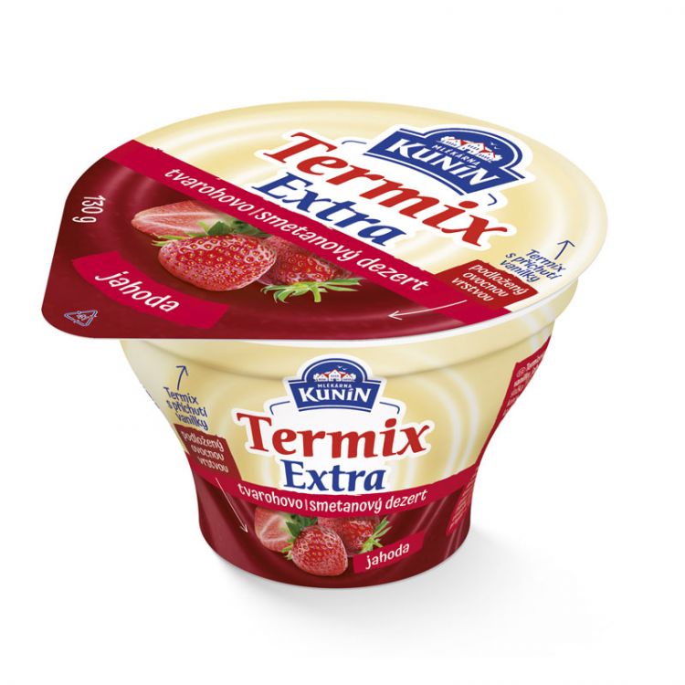 Kunín Termix EXTRA vanil. jahoda 130 g