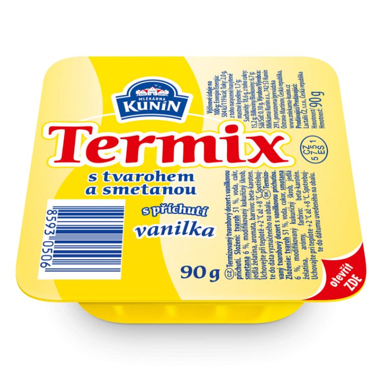 Kunín Termix príchuť Vanilka 90 g