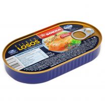 SOKRA Filety z lososa vo vlastnej šťave 170 g 