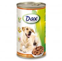 Dax Konzerva pre psy hydina 1240g