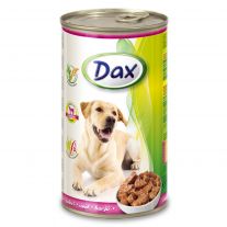 Dax Konzerva pre psy teľacie 1240g
