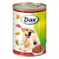 Dax Konzerva pre psy hovädzie 1240g