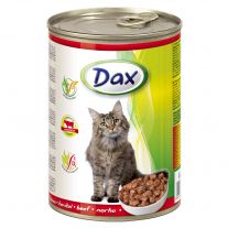 Dax Konzervy pre mačky hovädzie 415g