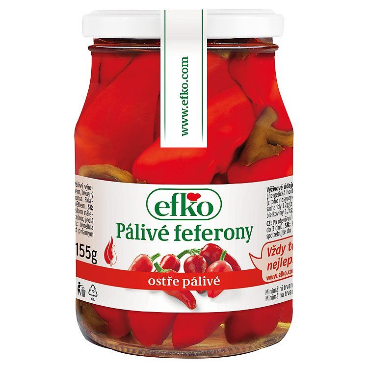 Efko Feferóny štipľavé 300 g - eDELIA.sk
