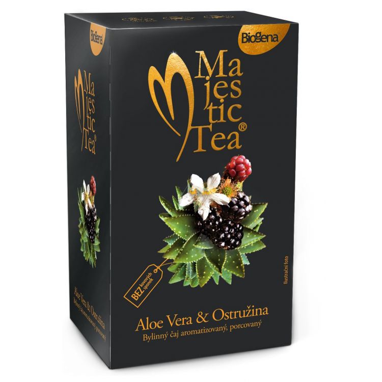 Majestic Aloe vera&Ostružina 20x2,5 g