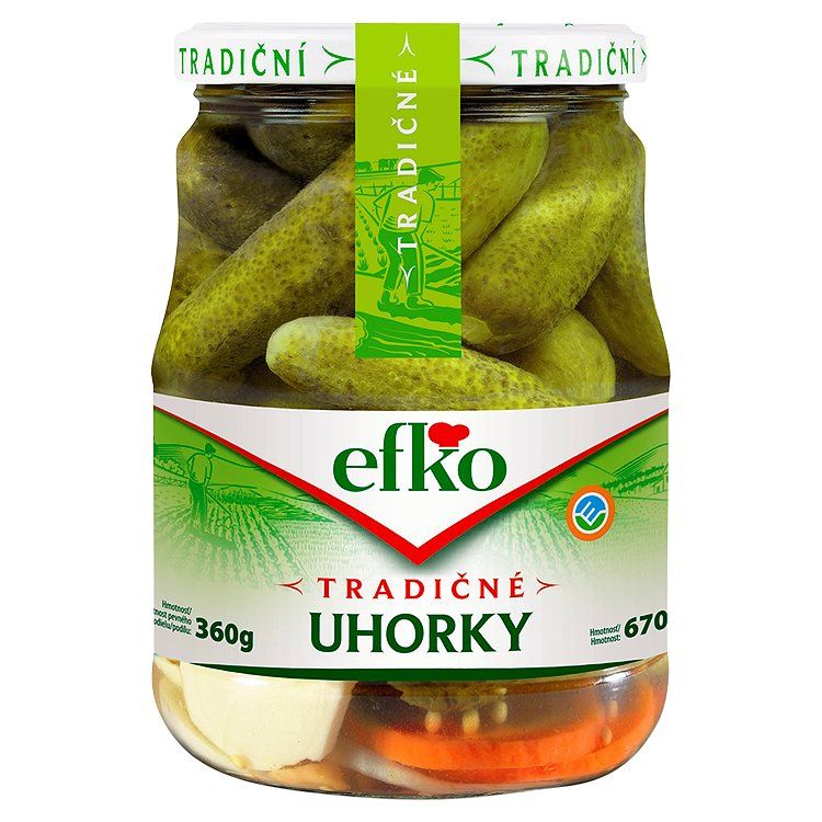 Efko Tradičné uhorky 720ml