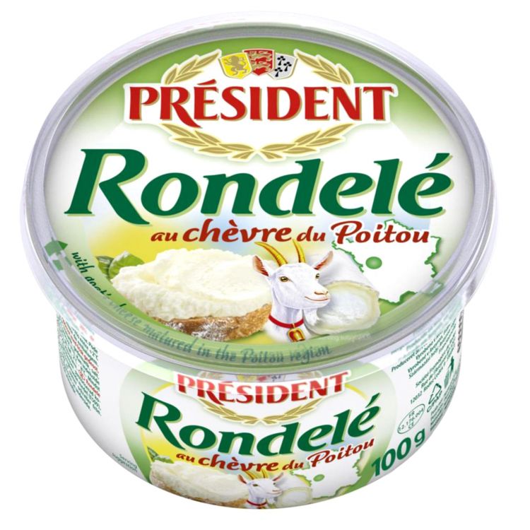 Président Rondelé s kozím syrom 100 g