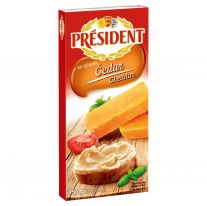 Président Tavený sýr Cheddar 150 g 