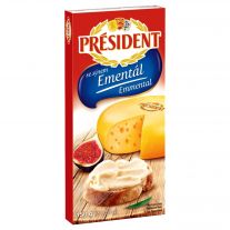 Président Tavený sýr se sýrem Ementál 150 g