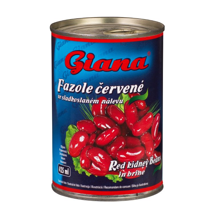 GIANA Červená fazuľa KIDNEY 425ml