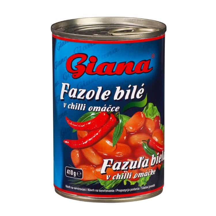 GIANA Fazuľa v chilli omáčke 425ml