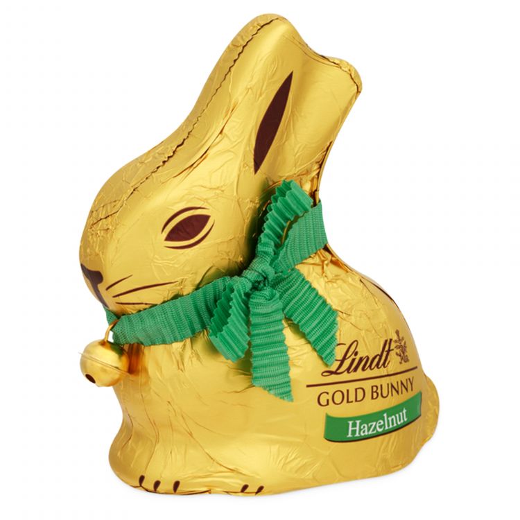 Lindt Zlatý zajačik orieškový 100g