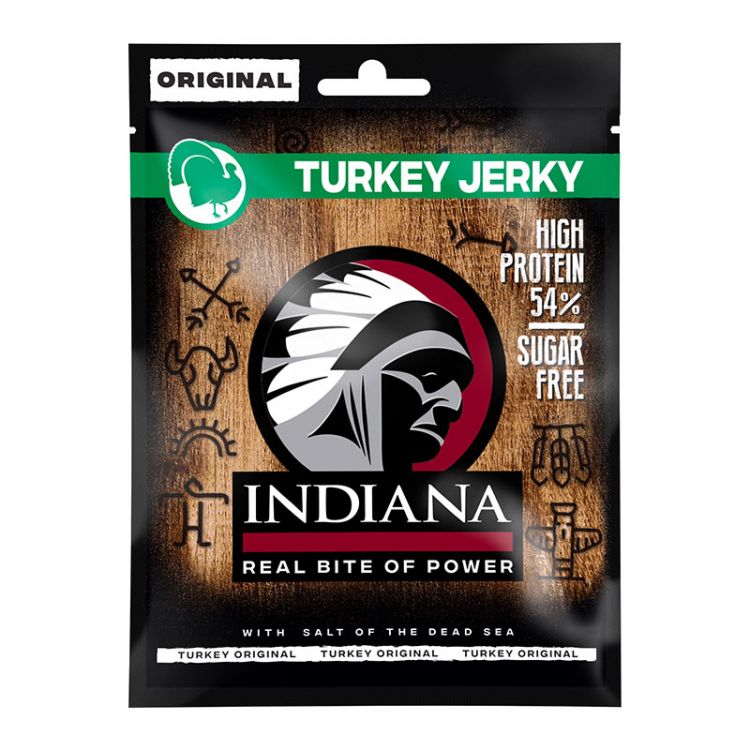Indiana Jerky Turkey (morčacie) Original 25g