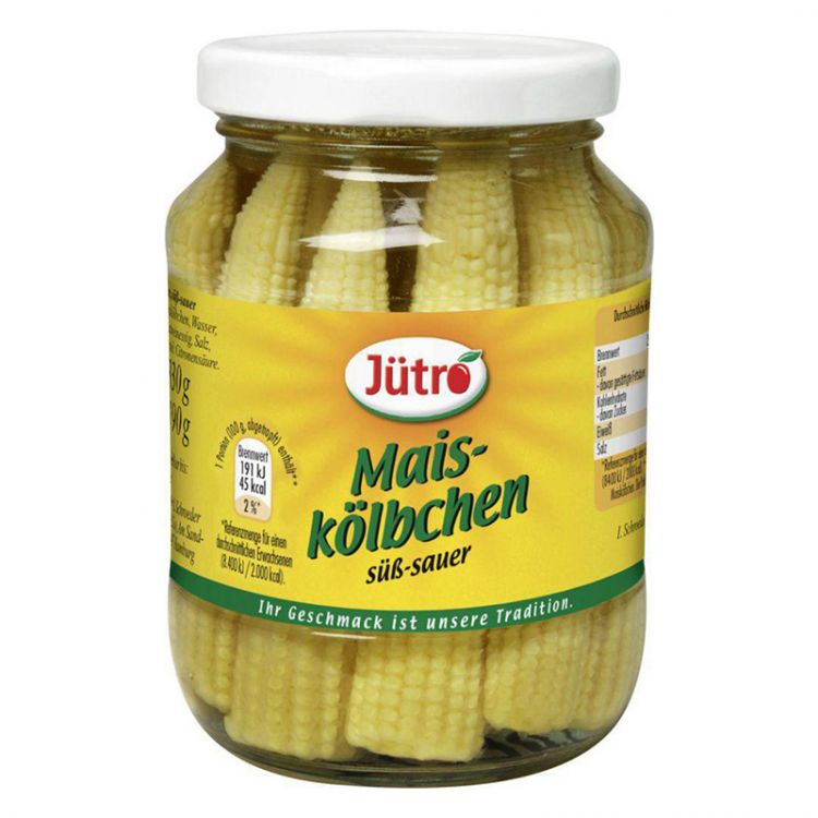 JUTRO Kukuričky klasky 370ml