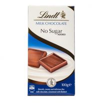 Lindt Mliečna čokoláda bez prídavku cukru 100g