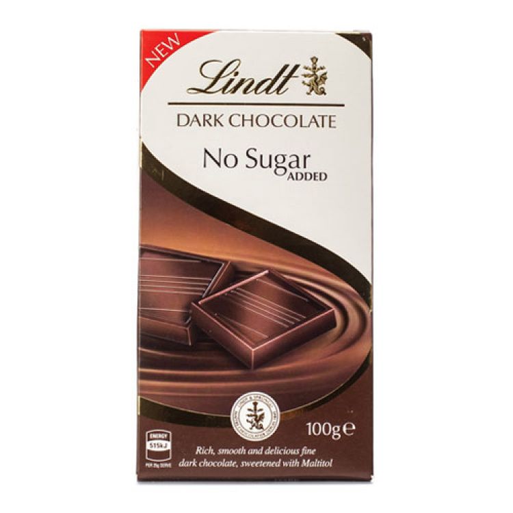 Lindt Horká čokoláda bez prídavku cukru 100g