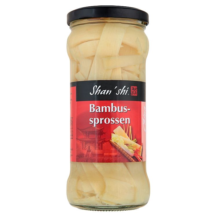 Shan'shi Bambusové výhonky v sladko-kyslom náleve 330 g