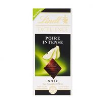 Lindt EXCELLENCE horká čokoláda s hruškovou náplňou a kúskami mandlí 100g