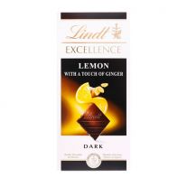 Lindt Excellence Lemon Ginger 100g