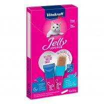 Vitakraft Jelly Lovers losos, platesa 6x15 g