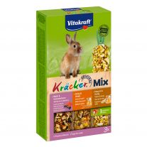 Vitakraft Kracker králik popkorn-zelenina-orechy 3 ks