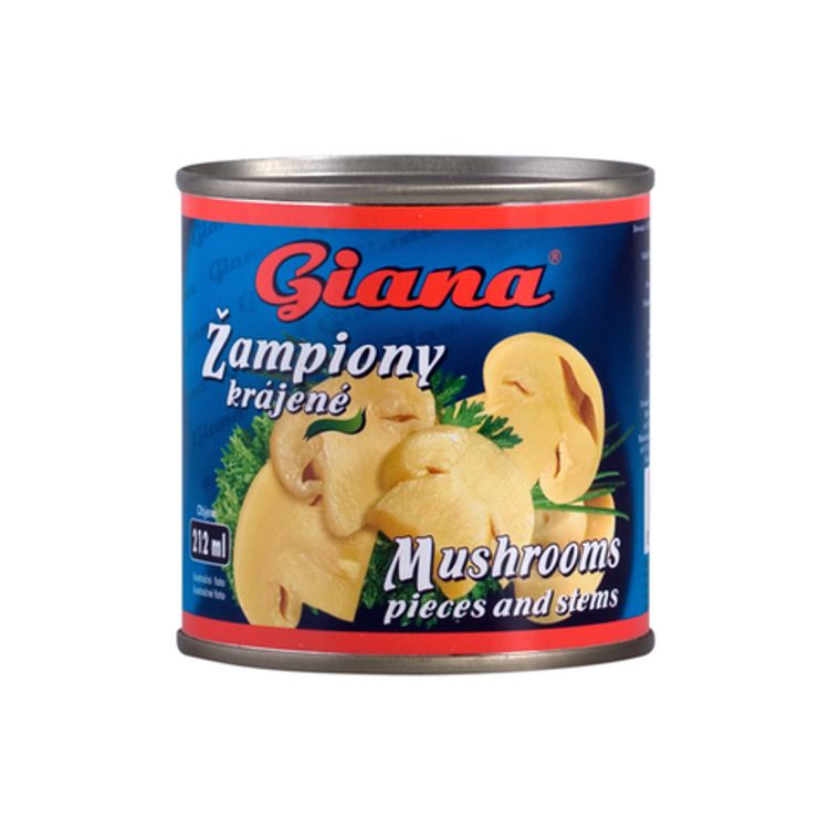 Giana Šampiňóny krájané 212ml - eDELIA.sk
