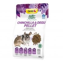 GIMBI MOTHER NATURE cincila a degu susene pelety 500 g