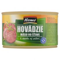 Hamé Hovädzie mäso vo vlastnej šťave 400g