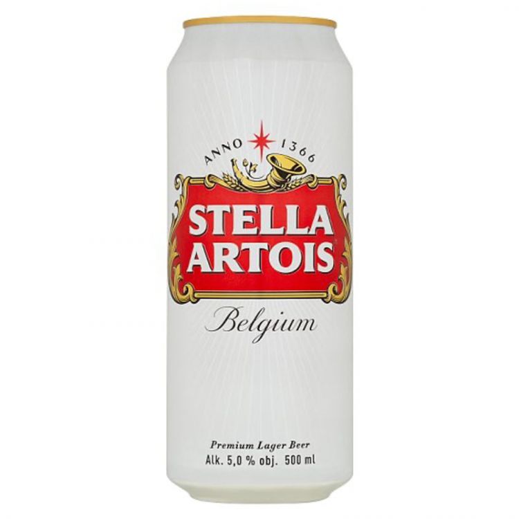 Stella Artois 12° svetlé pivo alk. 5 % 500 ml