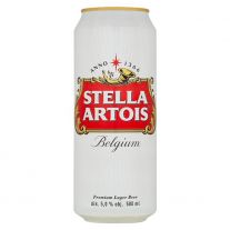 Stella Artois 12° svetlé pivo alk. 5 % 500 ml 