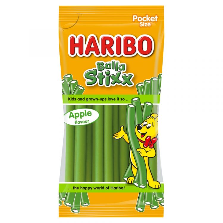 Haribo Balla Stixx Apple 80g