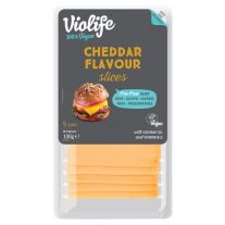Violife Cheddar plátky rastlinná alternatíva syra vegan 100 g