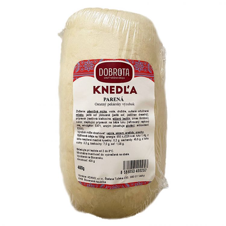 DOBROTA Parená knedľa 400g