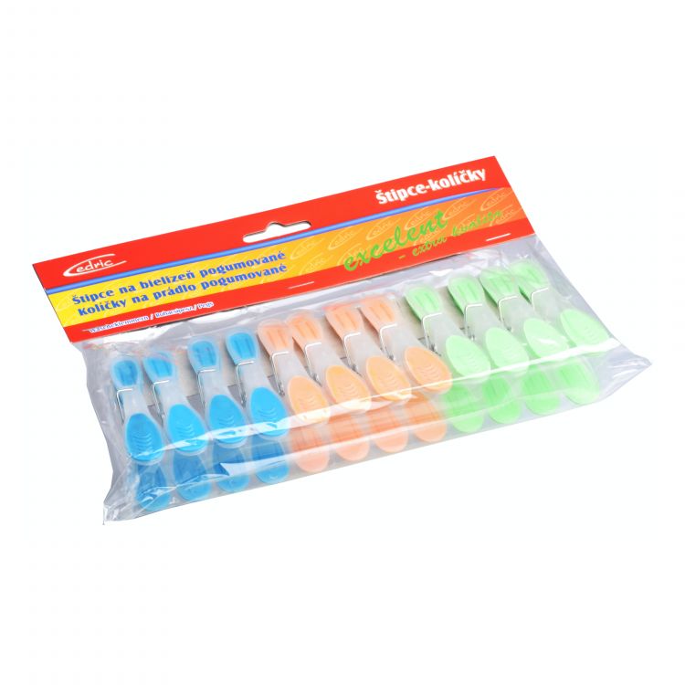 Cedric  Štipce na bielizeň12 ks /bal. Pogumované