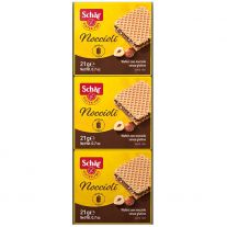 Schär  plnená Orieškovým krémom 3x21g