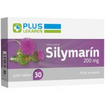 Plus Lekáreň Silymarín 200 mg, výživový doplnok, 30 tabliet