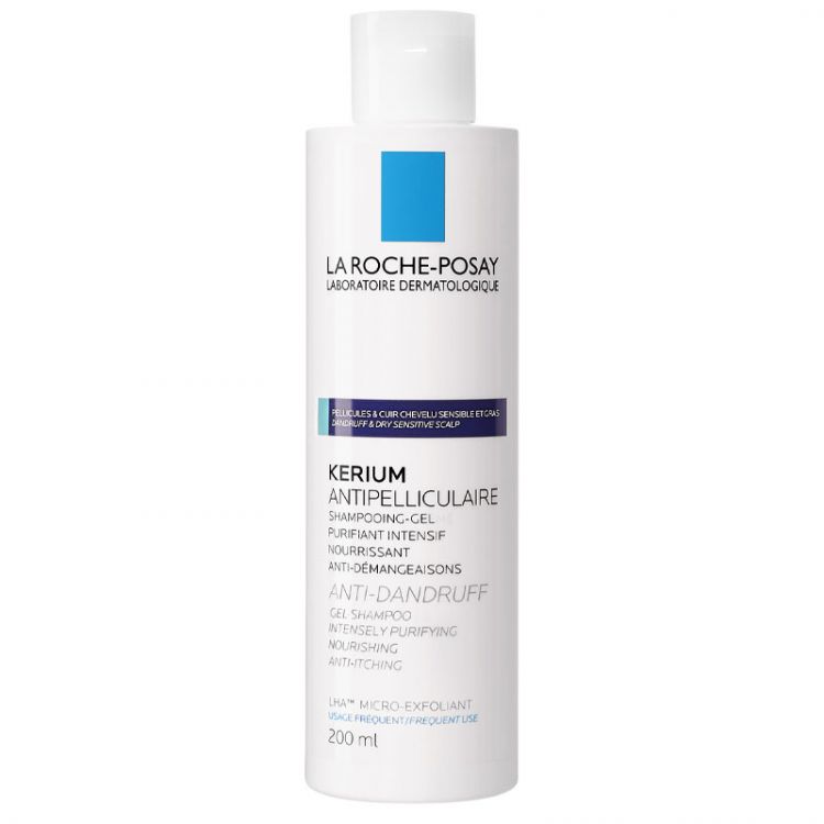 LA ROCHE-POSAY Kerium šampón na mastné lupiny 200 ml