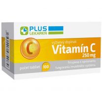 Plus Lekáreň Vitamín C 250 mg, výživový doplnok, 100 tabliet
