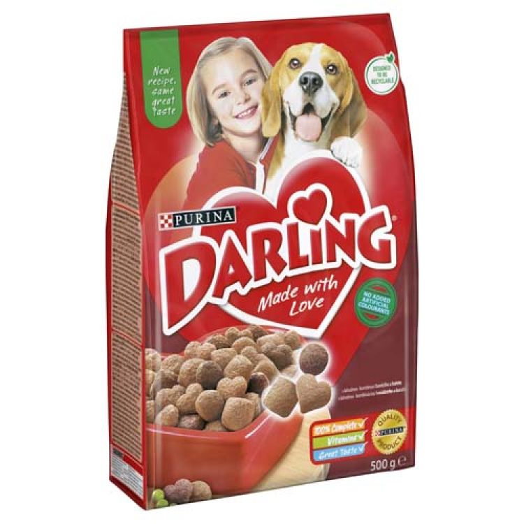 DARLING granule pre psov hovädzie a zelenina 500 g