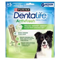 Dentalife Activfresh Medium maškrty pre psov 115 g
