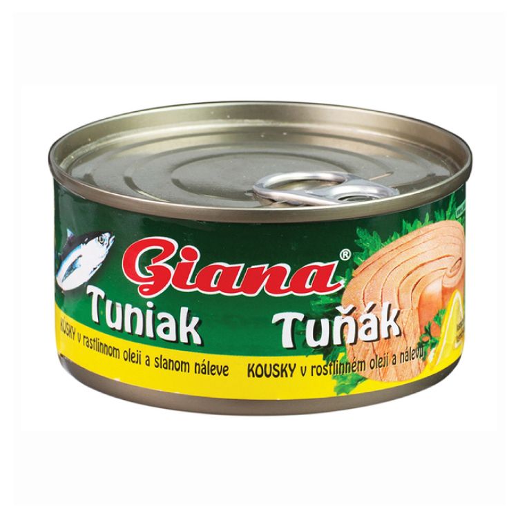 GIANA Tuniak v oleji - kúsky 170g
