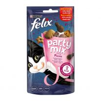 Felix Party Mix maškrty pre mačky Picnic Mix 60 g