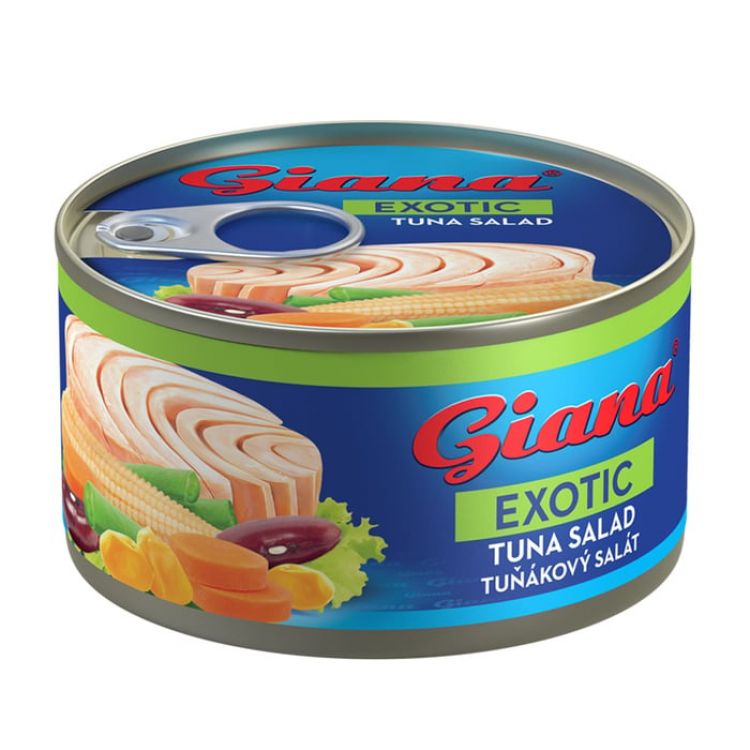 GIANA Tuniakový šalát EXOTIC 185g