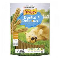 FRISKIES DENTAL DELICIOUS 600 g s kuraťom