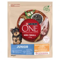 Purina ONE Mini Junior granule pre šteniatka kura 800 g