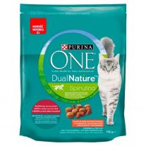 Purina ONE Dual Nature Sterilised granuly pre mačky spirulina, hovädzie 750 g